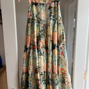 Carolina K maxi floral skirt